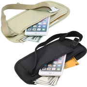 Fodero RFID bloccante per donna - Fodero RFID bloccante per uomo - Fodero RFID per viaggiatore - Fodero RFID per escursioni - Fodero RFID leggero in nylon 26 x 13 cm - Fodero portamonete