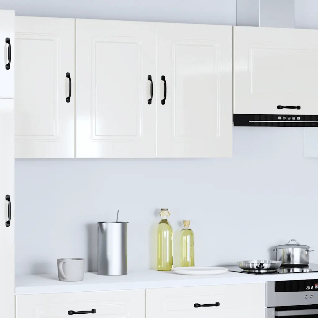 Base da Cucina Kalmar Bianco Lucido in Legno Multistrato
