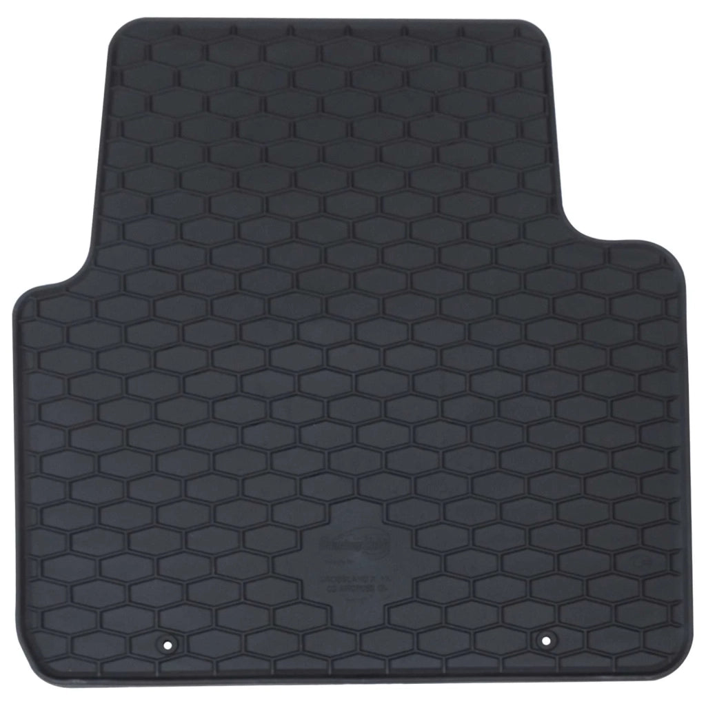 Tappetino per Auto 4 pz Nero Gomma CFW2204838