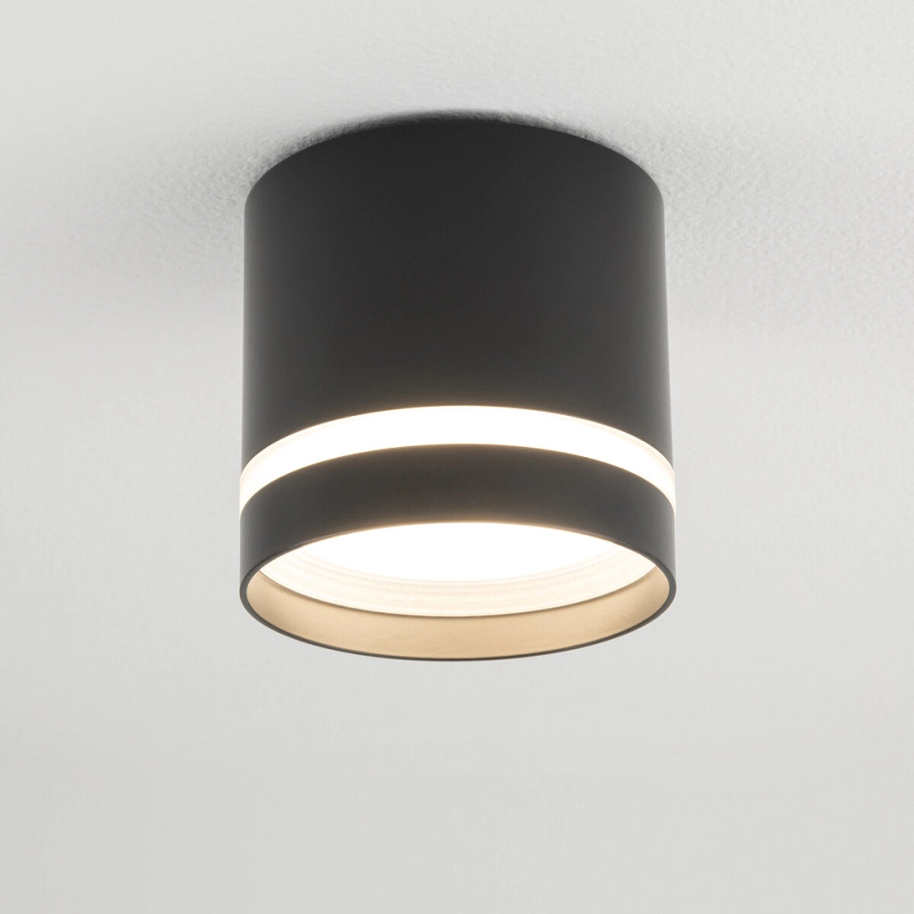 Faretto da soffitto cilindrico nero Nowodvorski CRES GX53