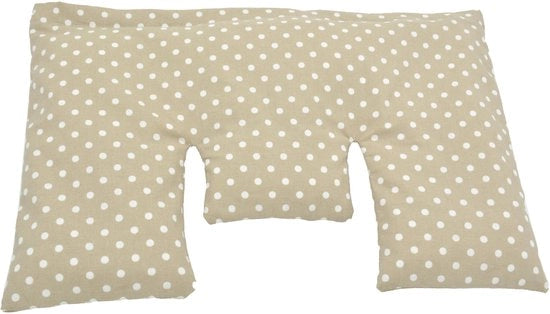 Tarpaio per collo a forma ergonomica 40x25 cm - Certificato CE - 100% Cotone - Rimpiazzo naturale di avena - Applicazione caldo/freddo - Forma ergonomiche - Tarpaio termico