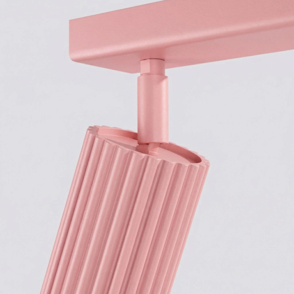 Plafoniera KARBON 3L rosa