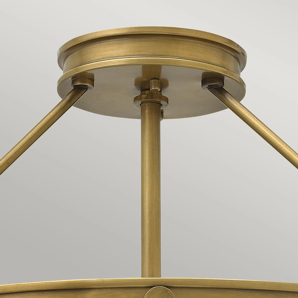 Lampada a Soffitto 4 Luci Kalf Acciaio Bianco A Bracci Curvi E Sfere Vetro Opalino E Oro