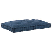 Cuscino per divano a pallet  in tessuto blu