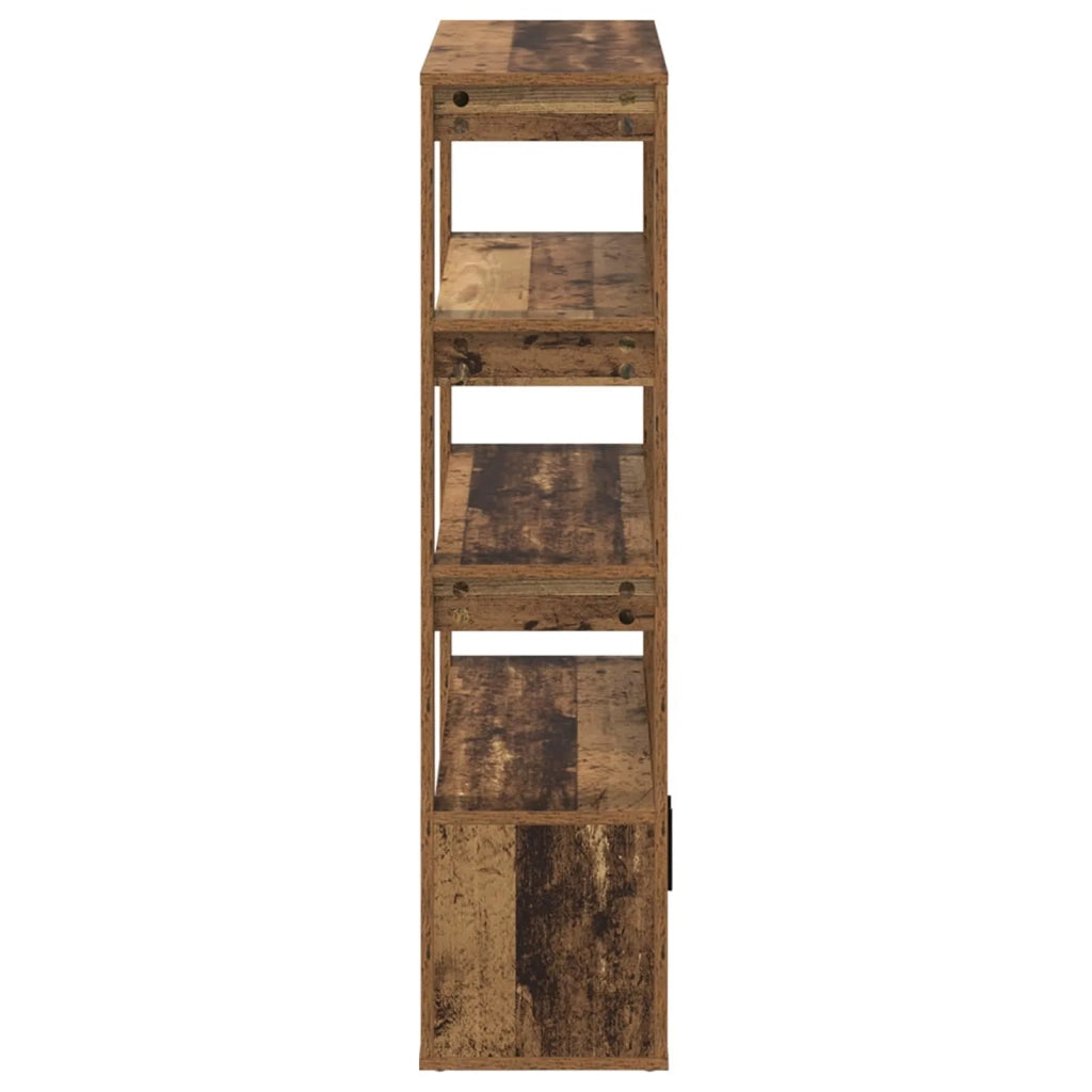 Credenza | Madia | Buffet da pranzo | Armadio da pranzo Legno vecchio 30 x 80 x 119.5 cm Legno multistrato