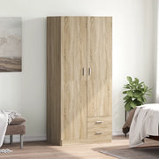 Armadio Rovere Sonoma 80x52x180 cm in Legno Multistrato 800642