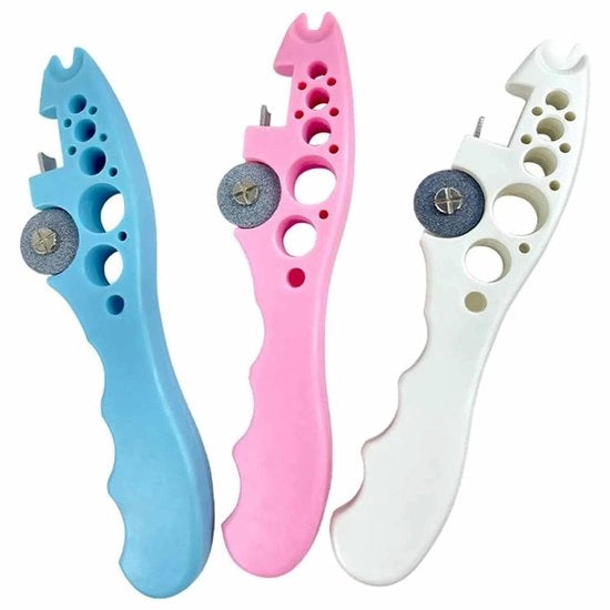 Apriampulle 3 pezzi - Apriampulle portatile - Strumento multifunzionale per ampulle - Manico ergonomico - Robusto in ABS - Facile da utilizzare