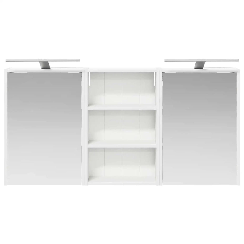 Set di Armadi da Bagno con lo scaffale 3 pcs 126 x 16 x 62.5 cm 3403832