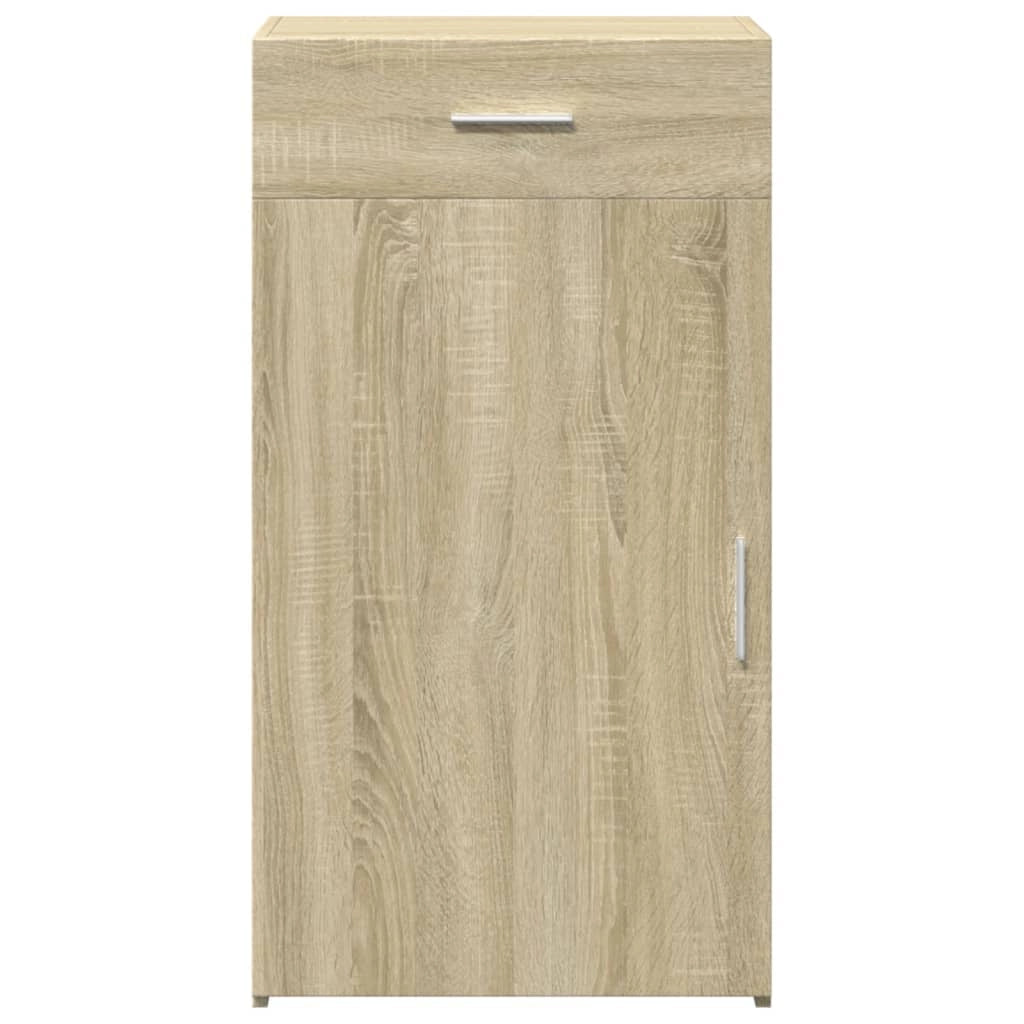 Buffet credenza cassettiera armadio mobile contenitore organizer cucina soggiorno rovere Sonoma 50 x 42,5 x 93 cm legno ingegnerizzato marrone 02_0031576