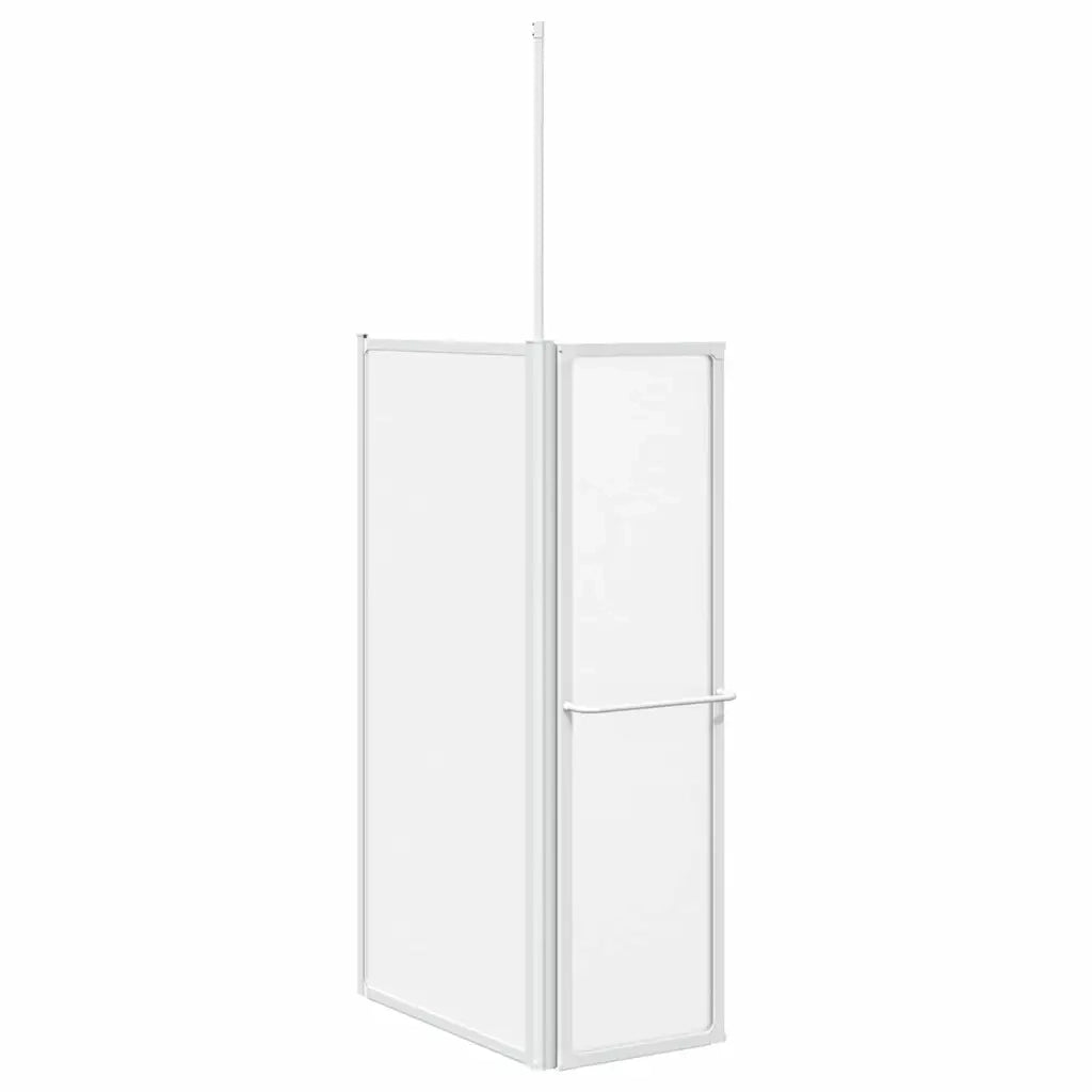 Schermo da Bagno Glassato 120 x 70 x 137 cm Alluminio