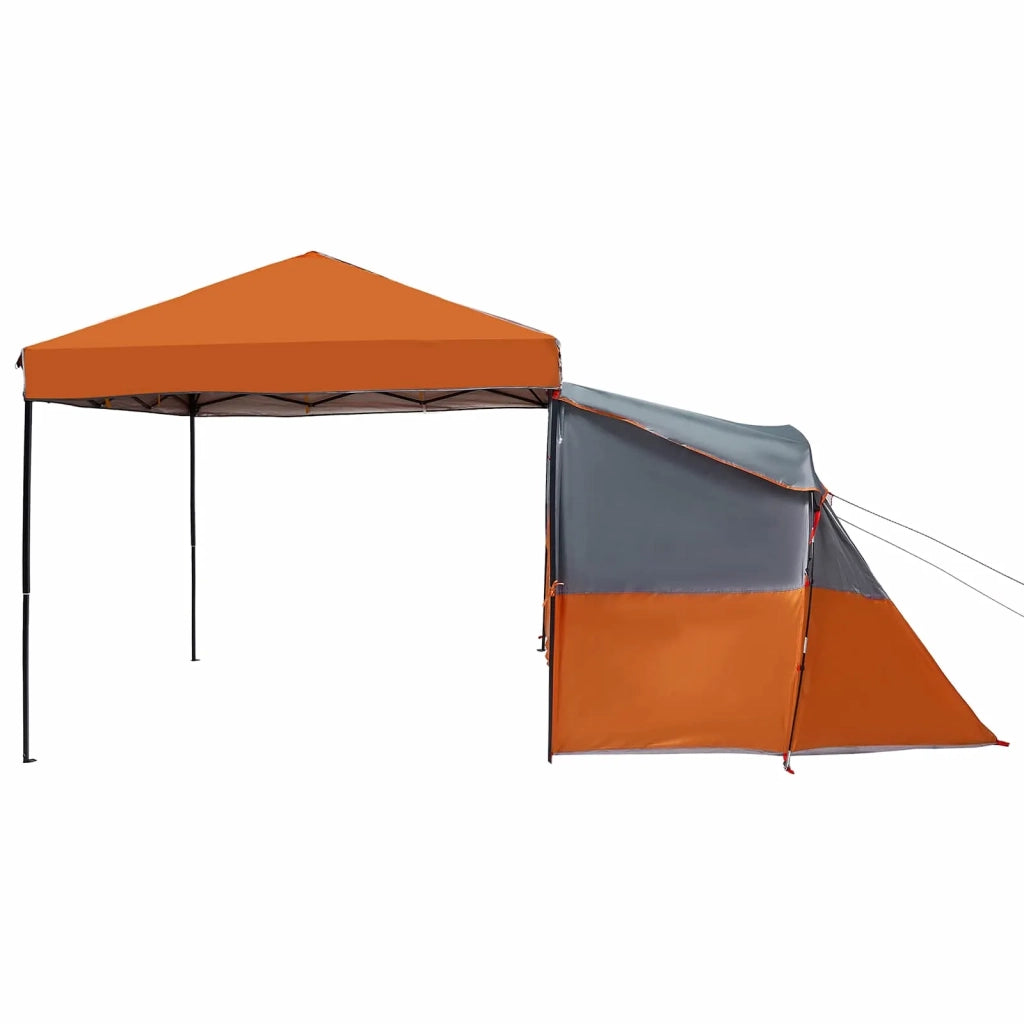 Set di Tende da Campeggio 2 pcs Arancione Taffeta e Tessuto 3337177