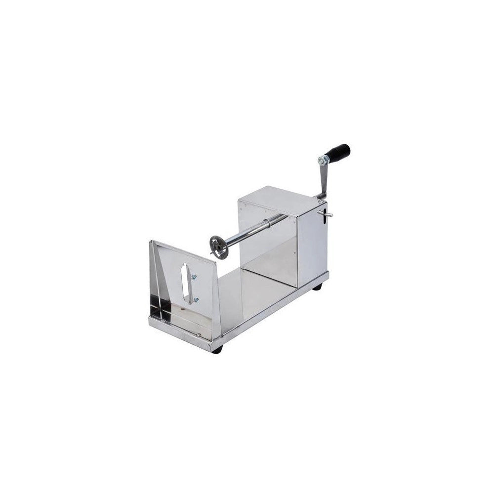 Trade Shop - Taglia Affetta A Spirale Ricciolo Patate In Acciaio Inox Professionale Chips -