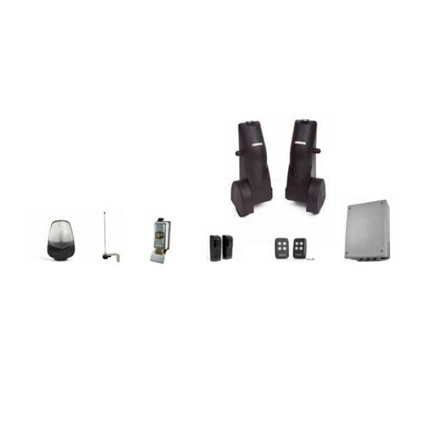 KIT PER CANCELLI BATTENTI DOPPIA ANTA STANDARD PROTECO WHEELER B KWH4S0YD412