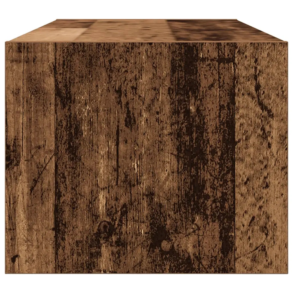 Mobile Porta TV Legno Antico 80x31x25,5 cm Legno Multistrato 861522