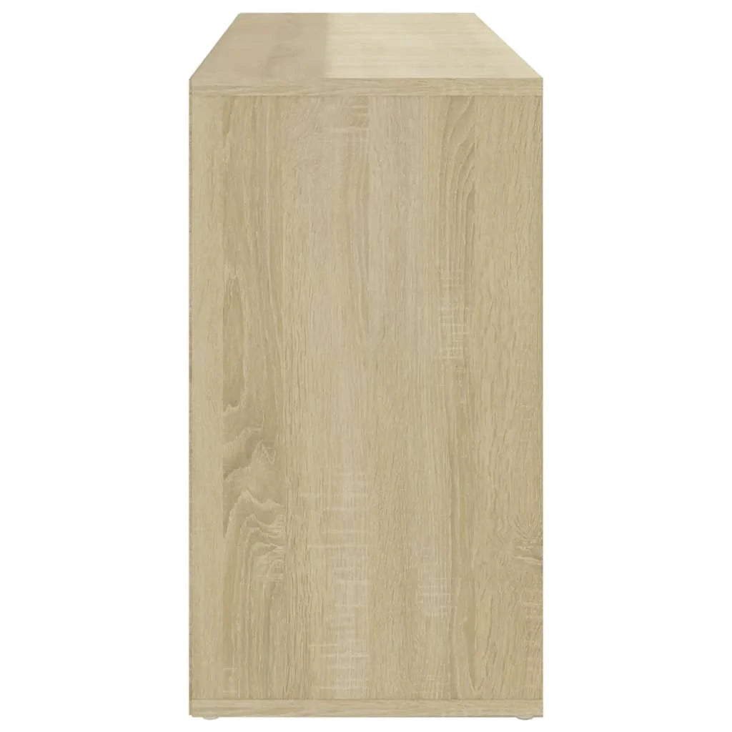 Panca portascarpe mobiletto porta-stivali cassettiera mensola mobile da ingresso rovere Sonoma 103 x 30 x 54,5 cm legno ingegnerizzato marrone 02_0022943