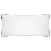 Cuscino alto da letto Rivestimento in cotone premium Imbottitura in piuma e piumino Bianco 40 x 80 cm premium