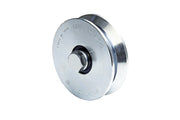 Comunello RUOTA PER CANCELLI CON PERNO GOLA Y 1 cuscinetto art. 306 mm. 60x17 12.00 pz