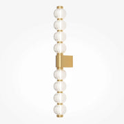 Applique Moderna Amulet Metallo Oro Led Integrato 19W Ip20