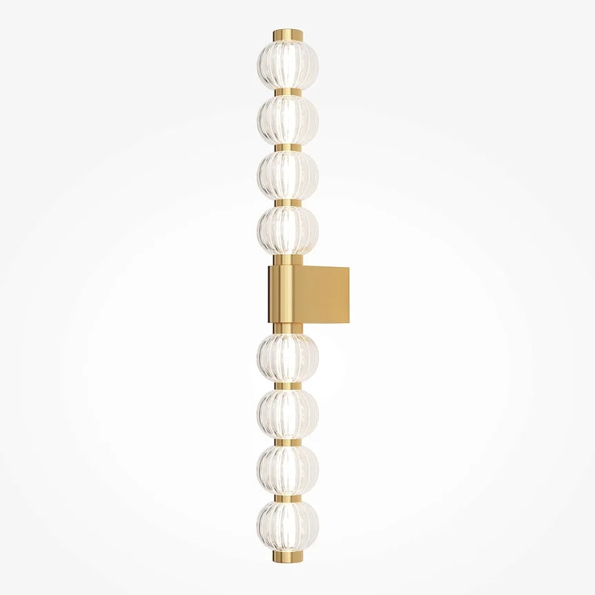 Applique Moderna Amulet Metallo Oro Led Integrato 19W Ip20