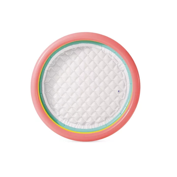 PISCINA GONFIABILE TONDA 3 ANELLI  +2 ANNI  ø cm.114x25h.  peso kg.1,20 (57412)    INTEX