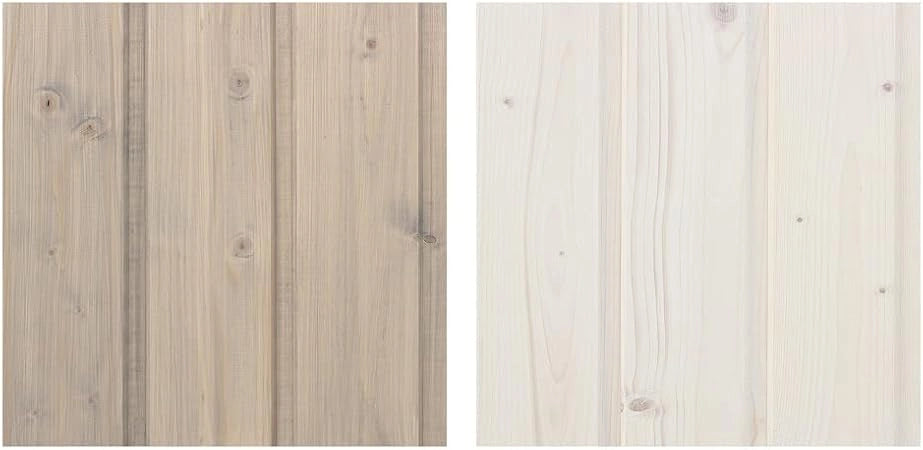 Kit di impregnanti per legno - 10 litri di colore BIANCO+ 10 litri di impregnante di colore GRIGIO