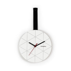 Orologio da parete Minuetto nero e bianco