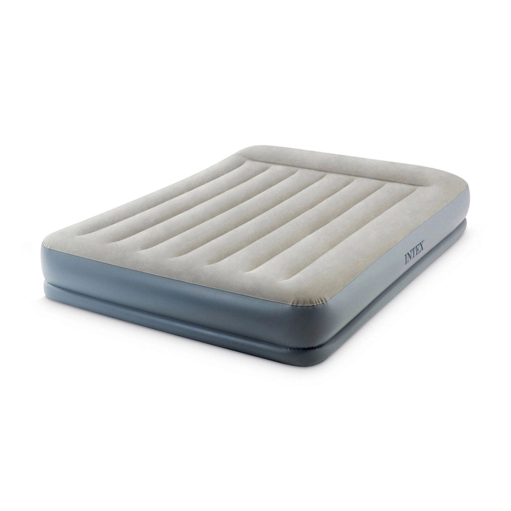 Intex 64118ND Materasso Dura-Beam Pillow Rest Mid-Rise Matrimoniale Autogonfiante 152x203x30 cm Matrimoniale Versione 2023