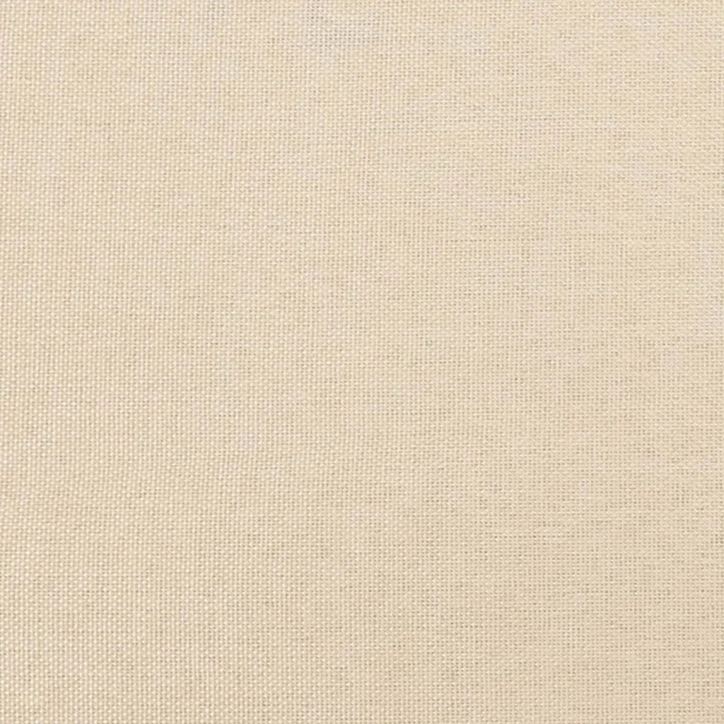 Testiera-Testata-Testiera Decorativa Crema 90x5x78/88 cm in Tessuto 404147