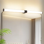 ZMH Lampada da Bagno LED sopra Specchio 8W 60 cm Nera IP44 Luce Neutra Moderna per Armadio da Cantina Cucina