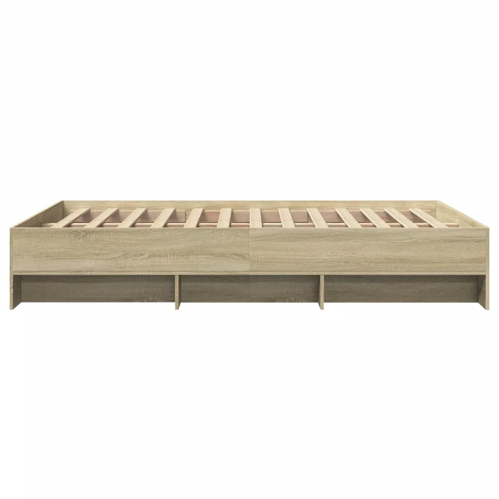 Giroletto senza Materasso Rovere Sonoma 120x200cm in Truciolato 3295662