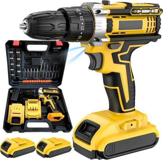 Apparecchio a percussione senza fili - Batteria al litio - Mini martello a mano - Elettrico - 18V Accu