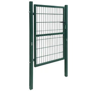 Cancello per Recinzione 2D (Singolo) Verde 100x140 cm CFW1559156