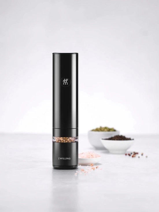 Molinello elettrico ricaricabile per uso in cucina