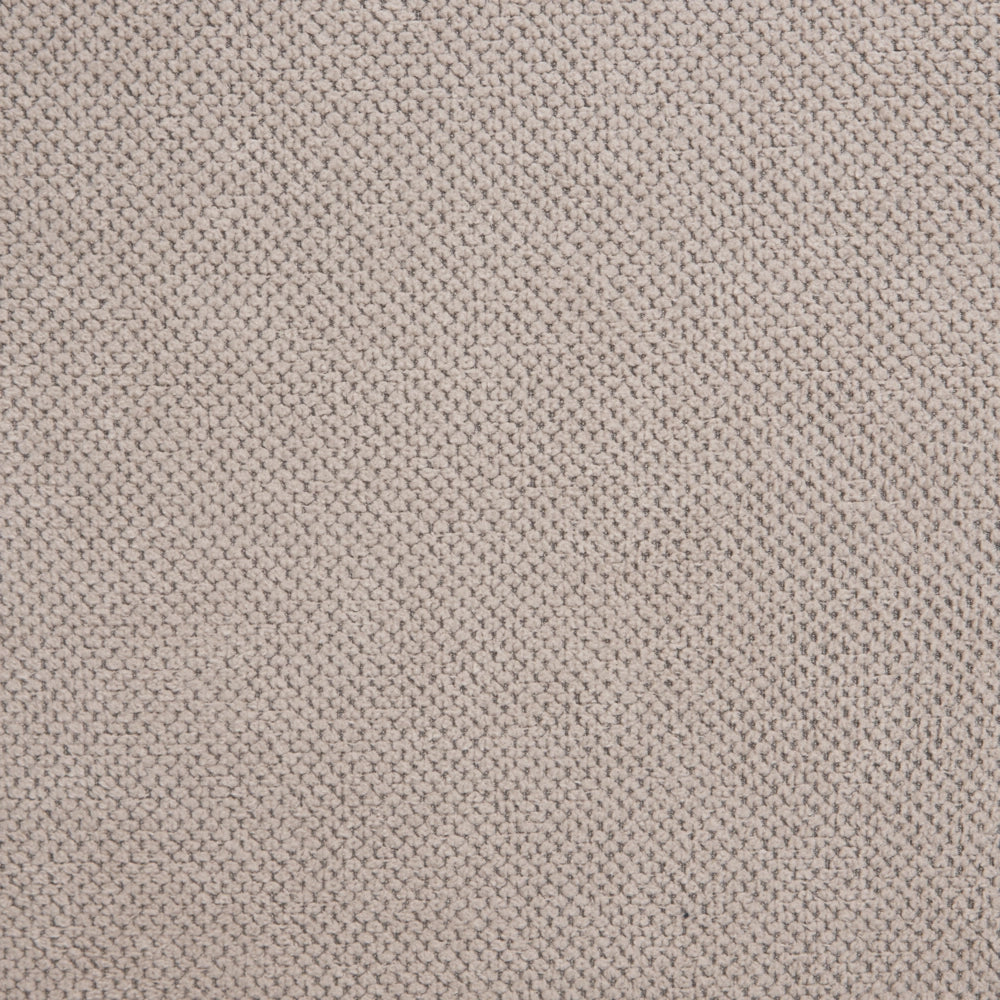Chaise Lounge Grigio Tortora Poliestere Tessuto Imbottito Braccioli Cuscino Schienale Design Moderno Soggiorno Simmetrico