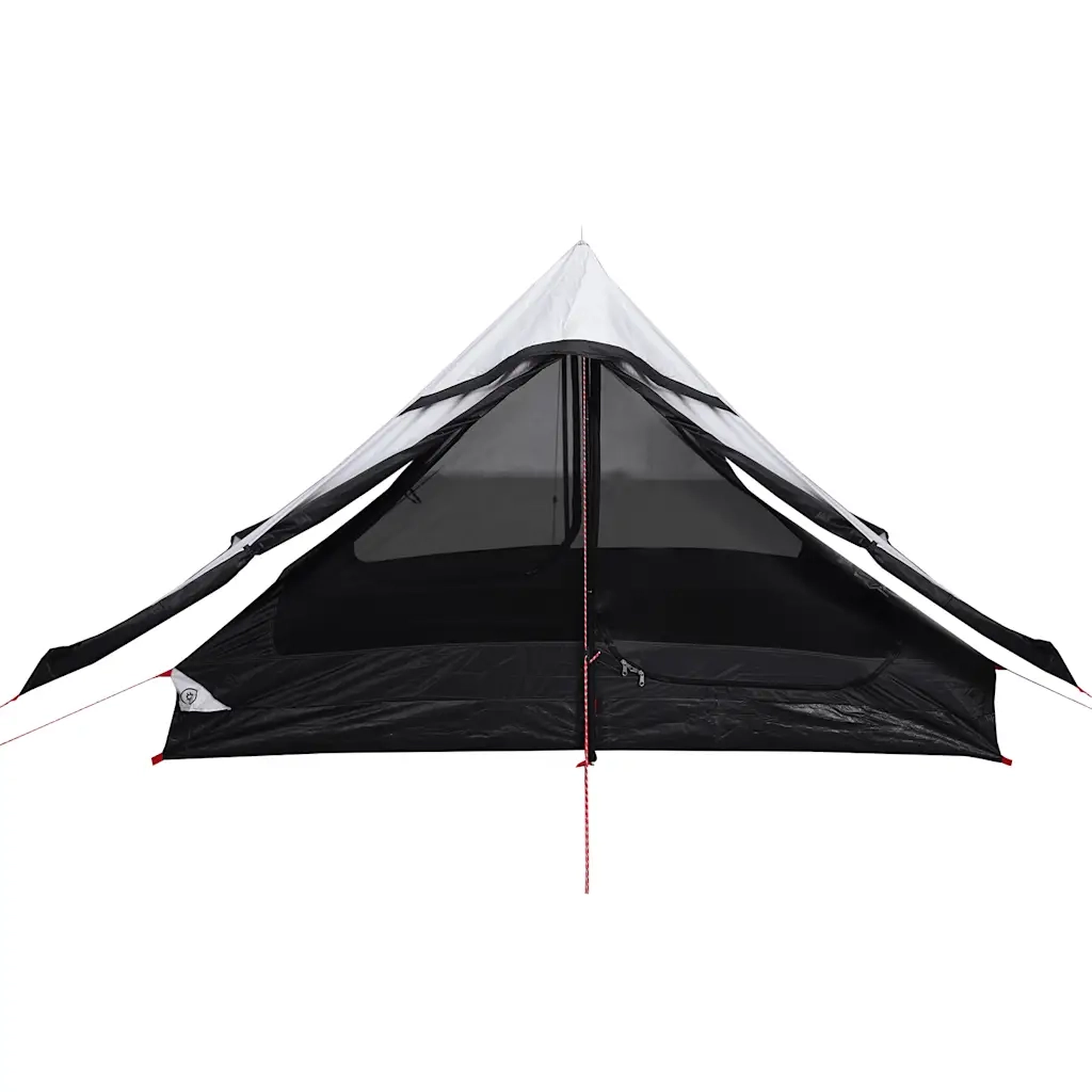 Tenda Campeggio 2 Persone-Tenda per Escursionismo Bianca Tessuto Oscurante Impermeabile 655184