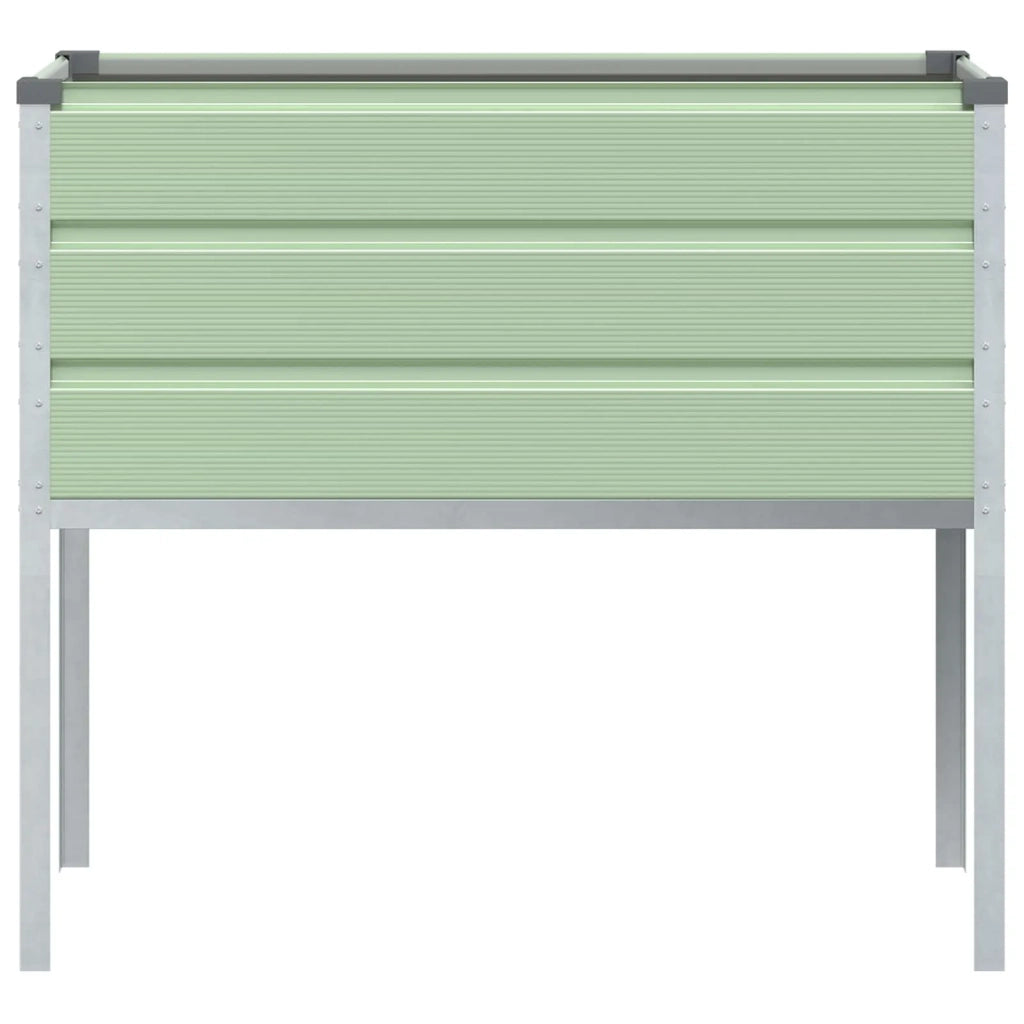 Fioriera Verde Pastello 100 x 45 x 90 cm Acciaio zincato 42018282