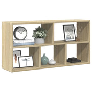 Scaffale a Parete Rovere Sonoma 100x25x50 cm Legno Multistrato 853274
