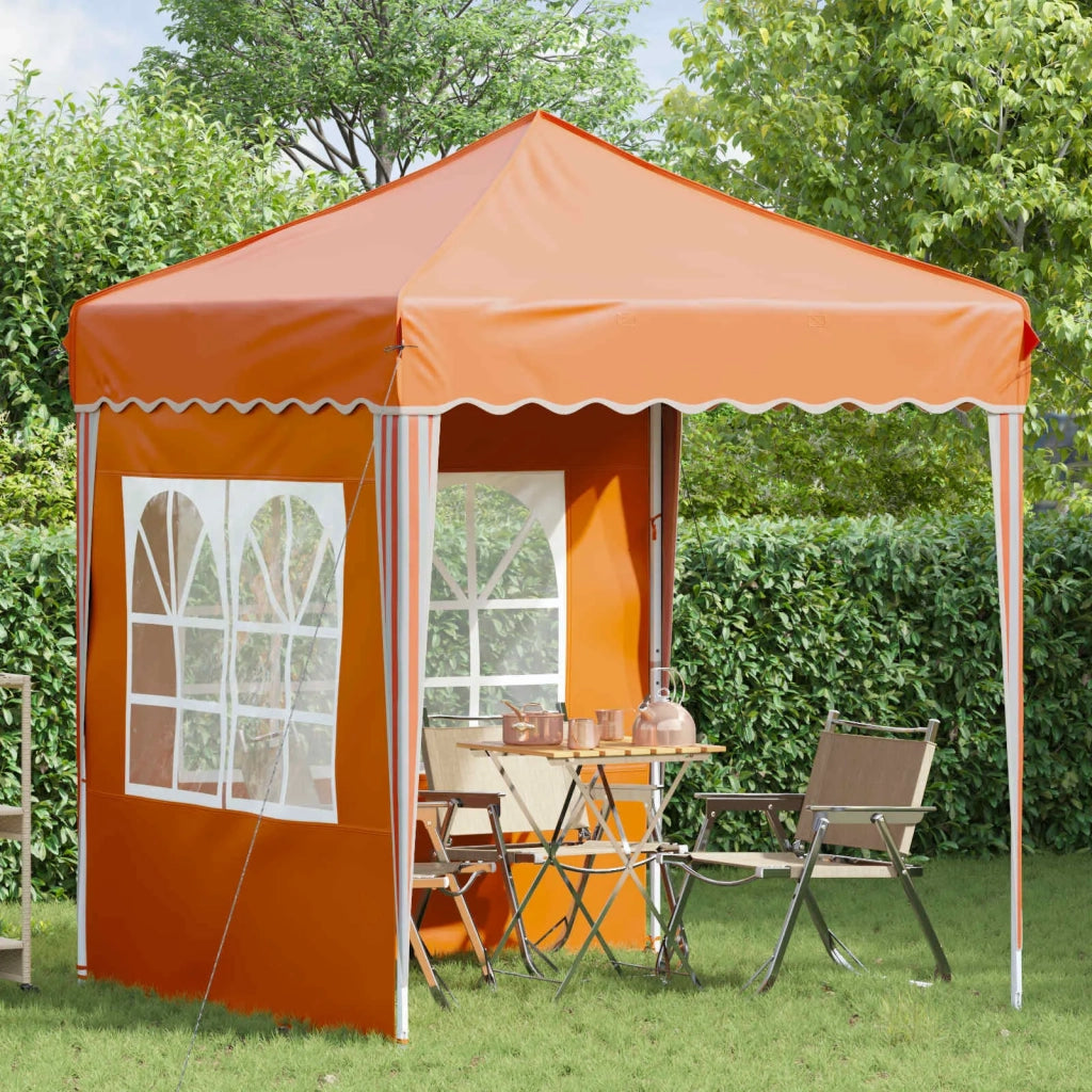 Tenda per feste a pop-up Arancione 195 x 195 x 245 cm 42019734