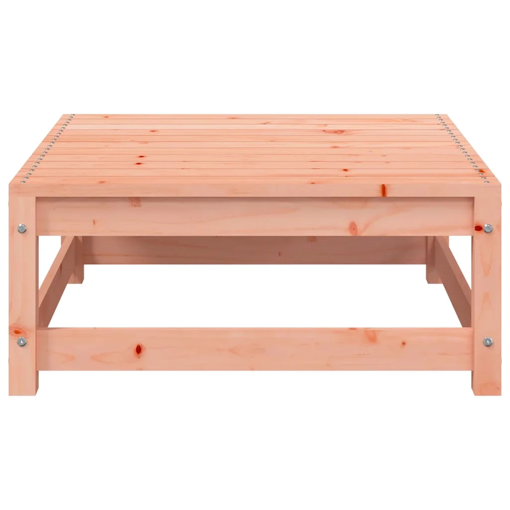 Poggiapiedi da Giardino 70x70x30cm in Legno Massello di Douglas 837940