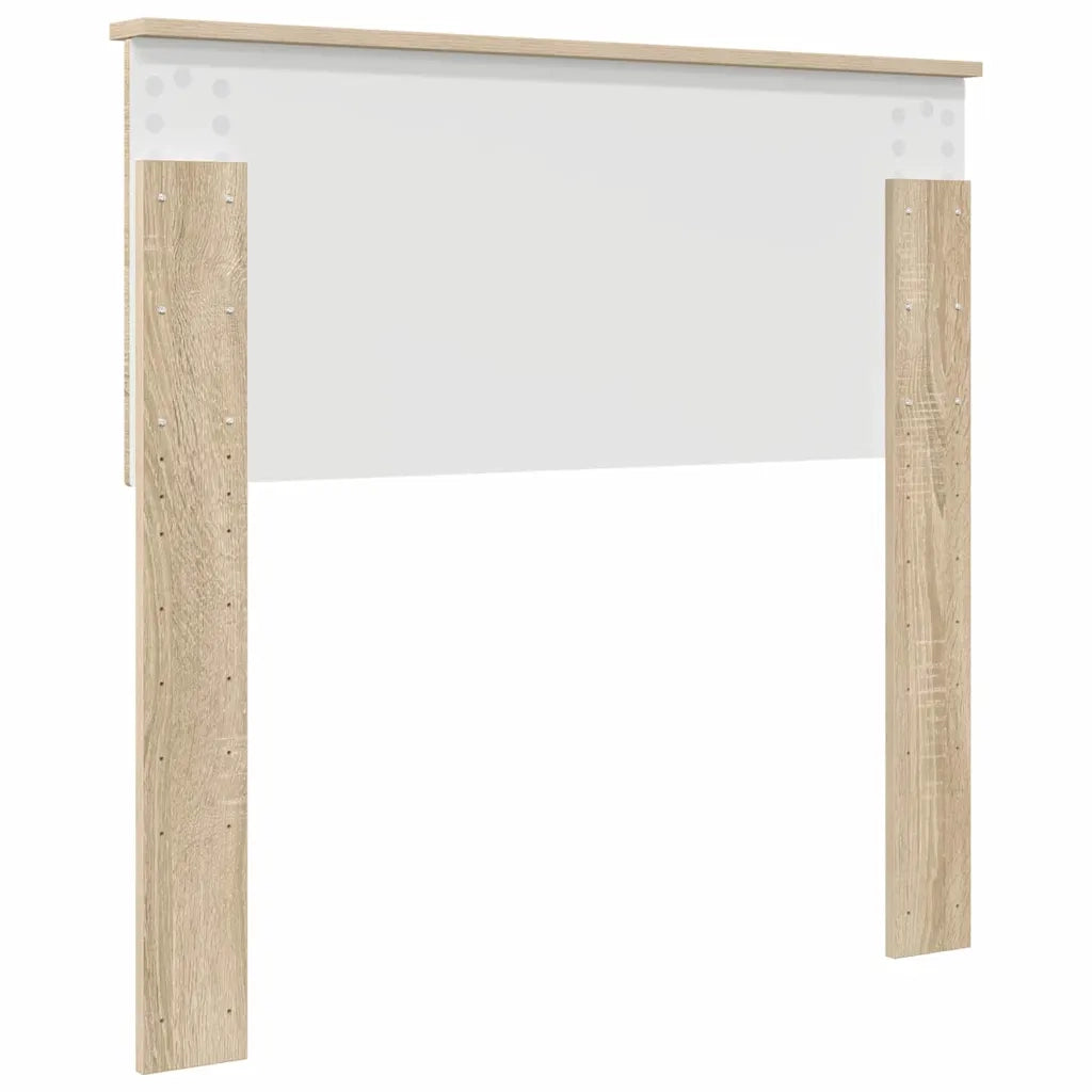 Testiera-Testata-Testiera Decorativa Rovere Sonoma 90 cm Legno multistrato 161144