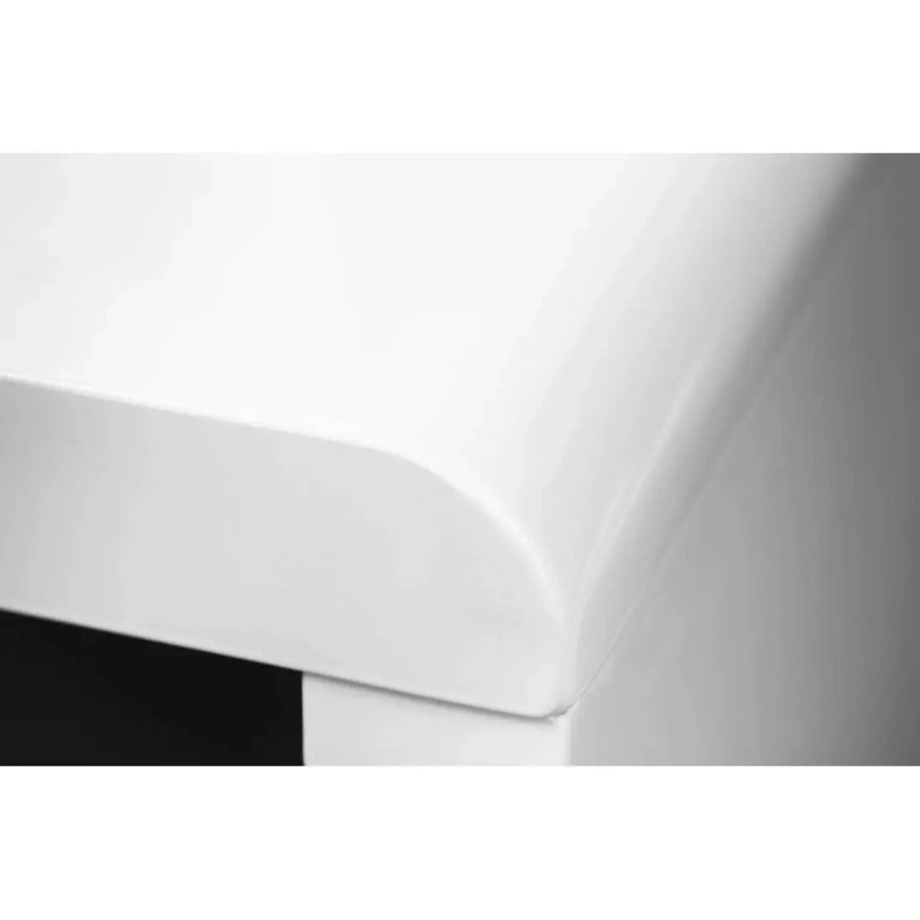 Scrivania retta SVEA 120 cm bianco lucido – Design pulito e contemporaneo