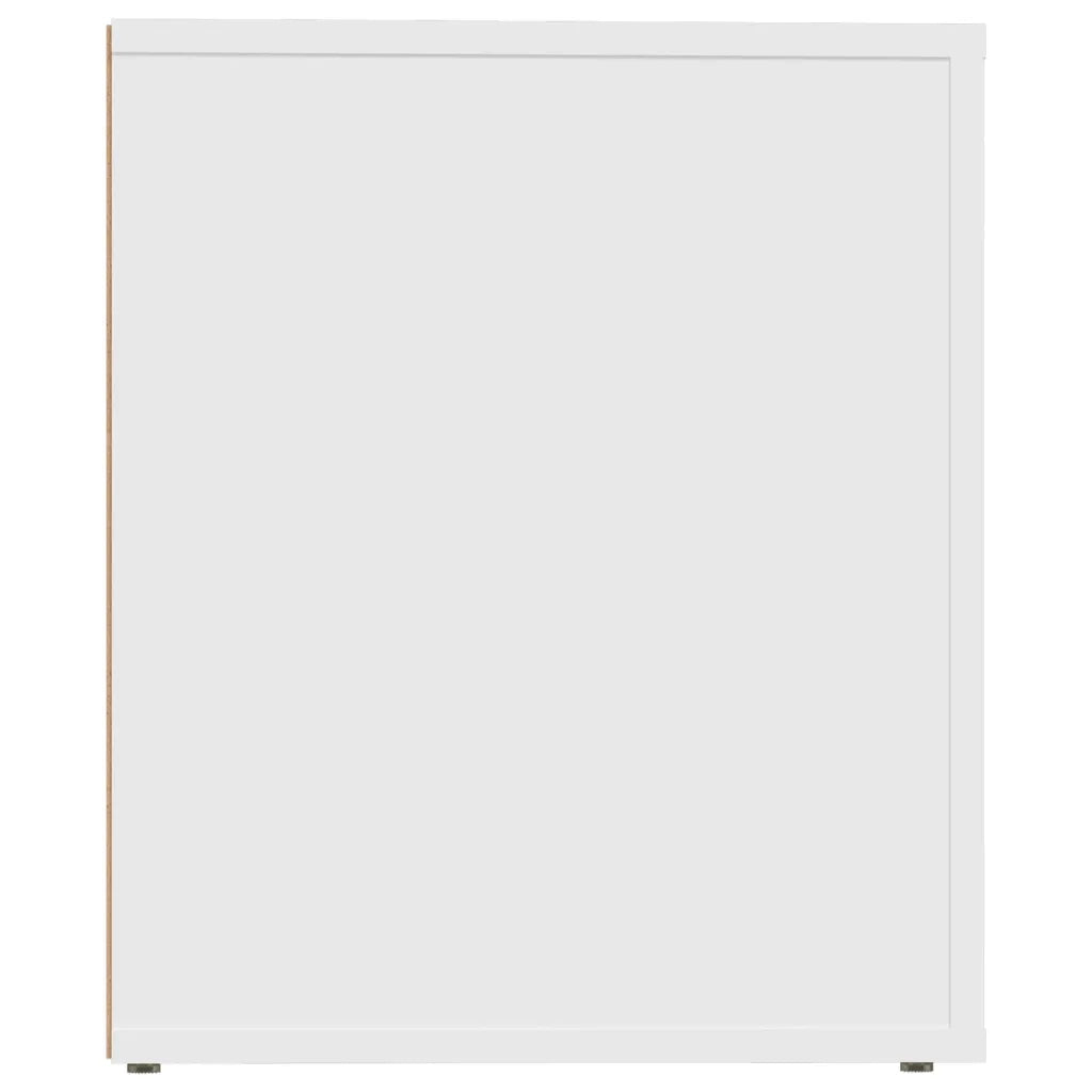 Comodini 2 pz Bianca 50x39x47 cm