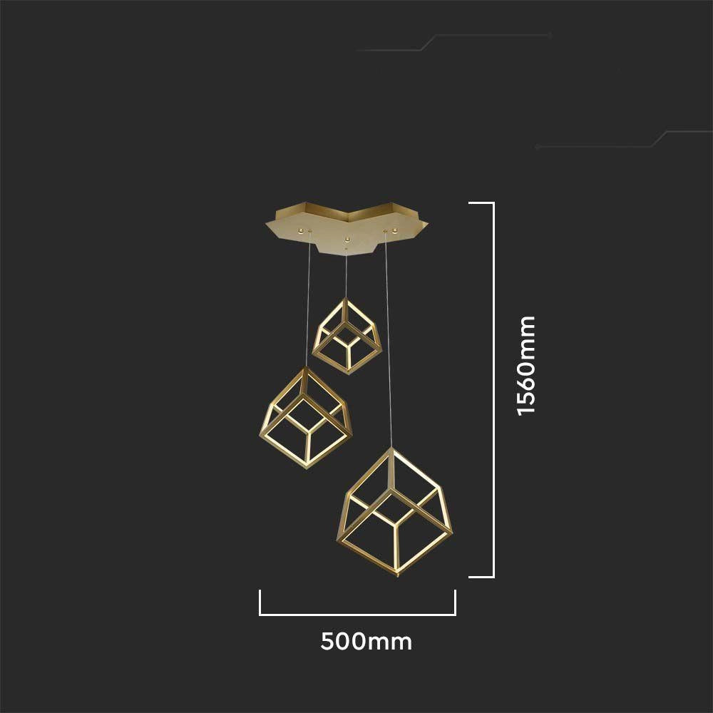 Lampada sospesa LED dimmerabile V-TAC VT-7920 oro 3000K