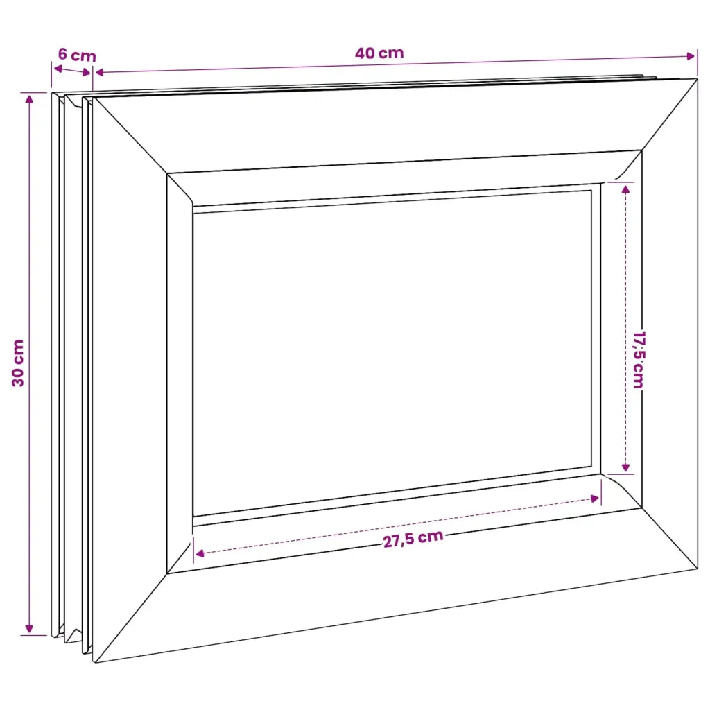 Finestra Cantina RISOR 40 x 30 cm PVC e Vetro 42047962