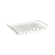 vassoio piccolo con farfalle butterfly Bianco