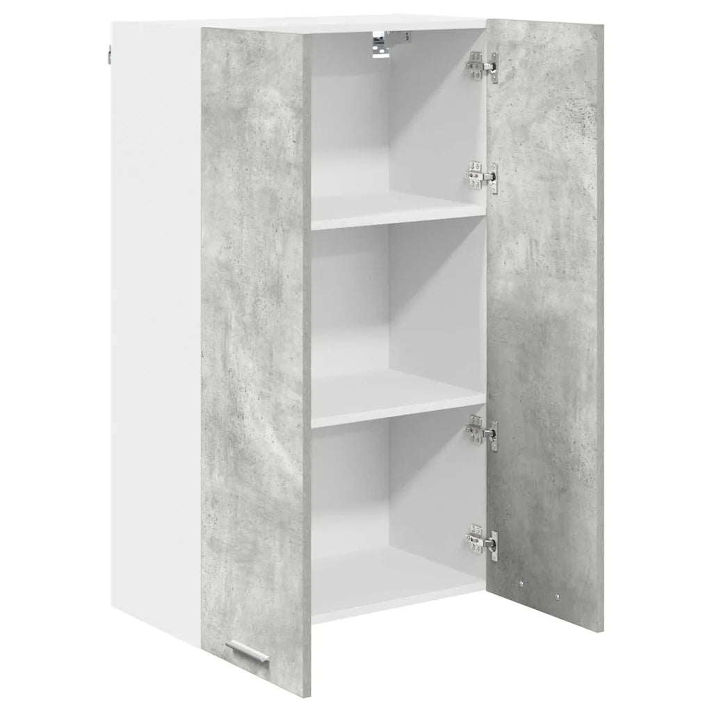 Armadio pensile con porta Grigio cemento 60 x 31 x 100 cm 884357