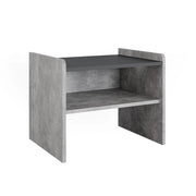 Vicco panca ad angolo Calcestruzzo/antracite 53.5 x 41.1 cm