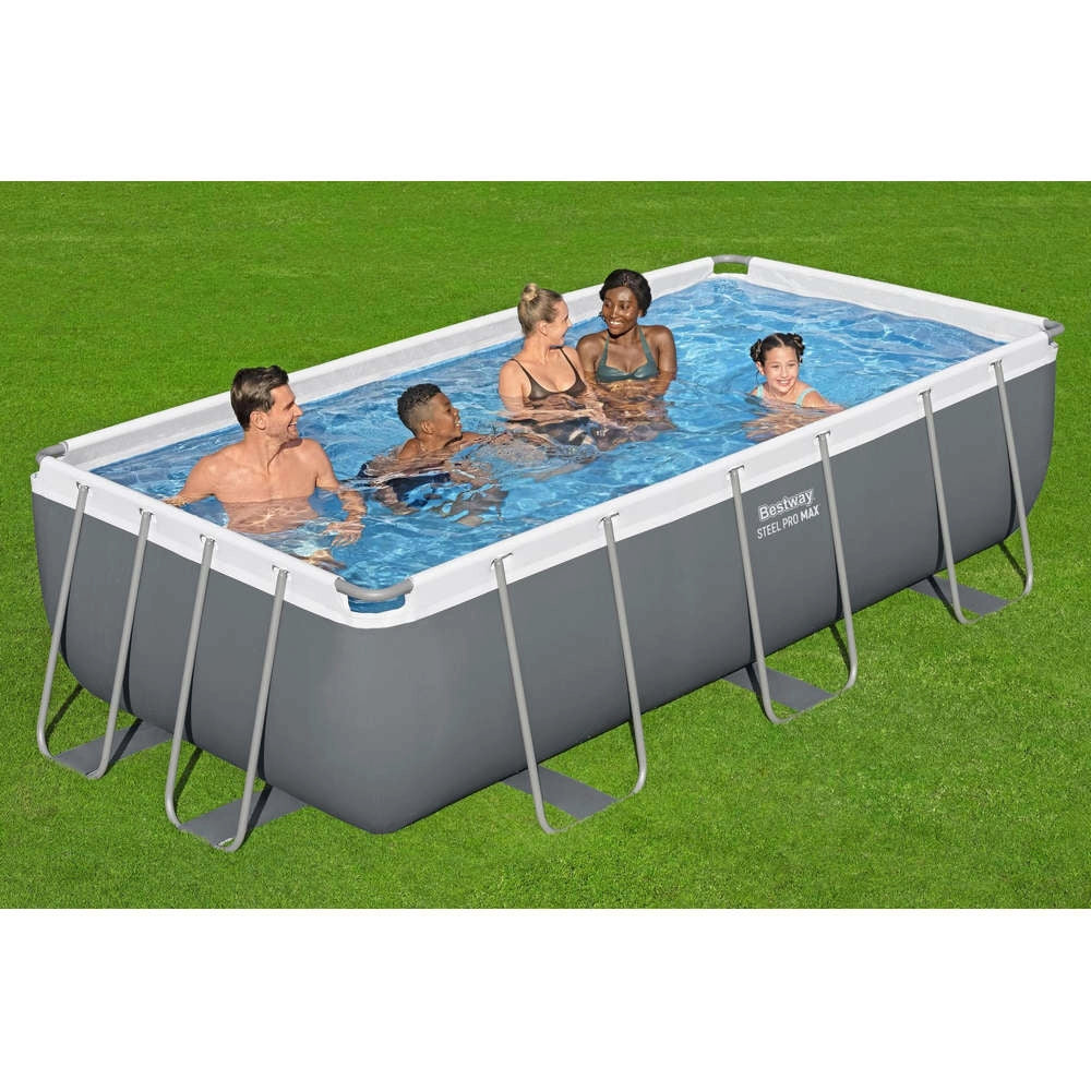 Piscina Fuori Terra Bestway 56931-7 Steel Pro MAX 404×201×100 cm