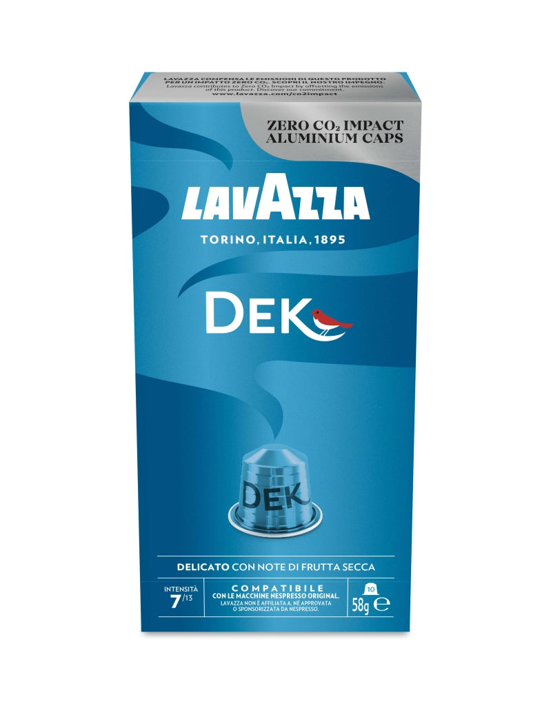 Lavazza Capsule Compatibili Nespresso Dek, 10 Capule
