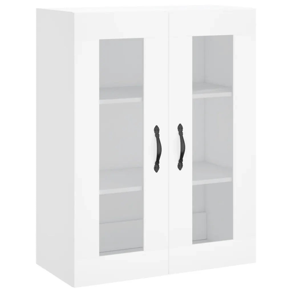 Credenza Bianca 69,5x34x180 cm in Legno Multistrato 3198305
